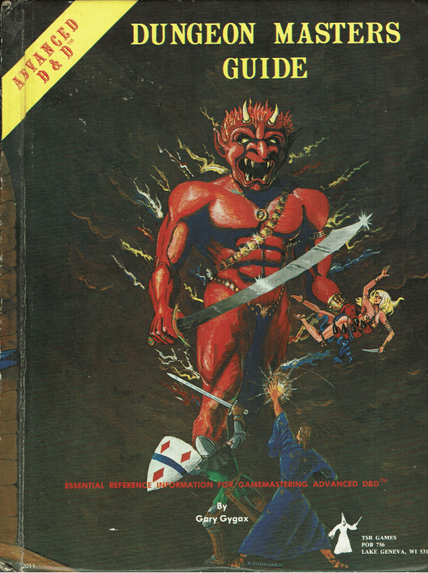 AD&D Dungeon Masters Guide 1978