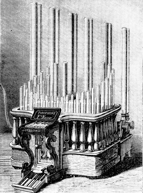 illustration of a pyrophone