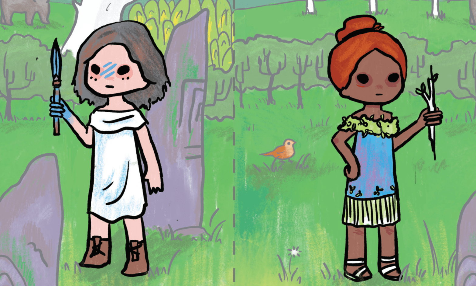 A Divorce of Druids: Summer cover image by Kier Spilsbury. Used with the permission of Long Tail Games.